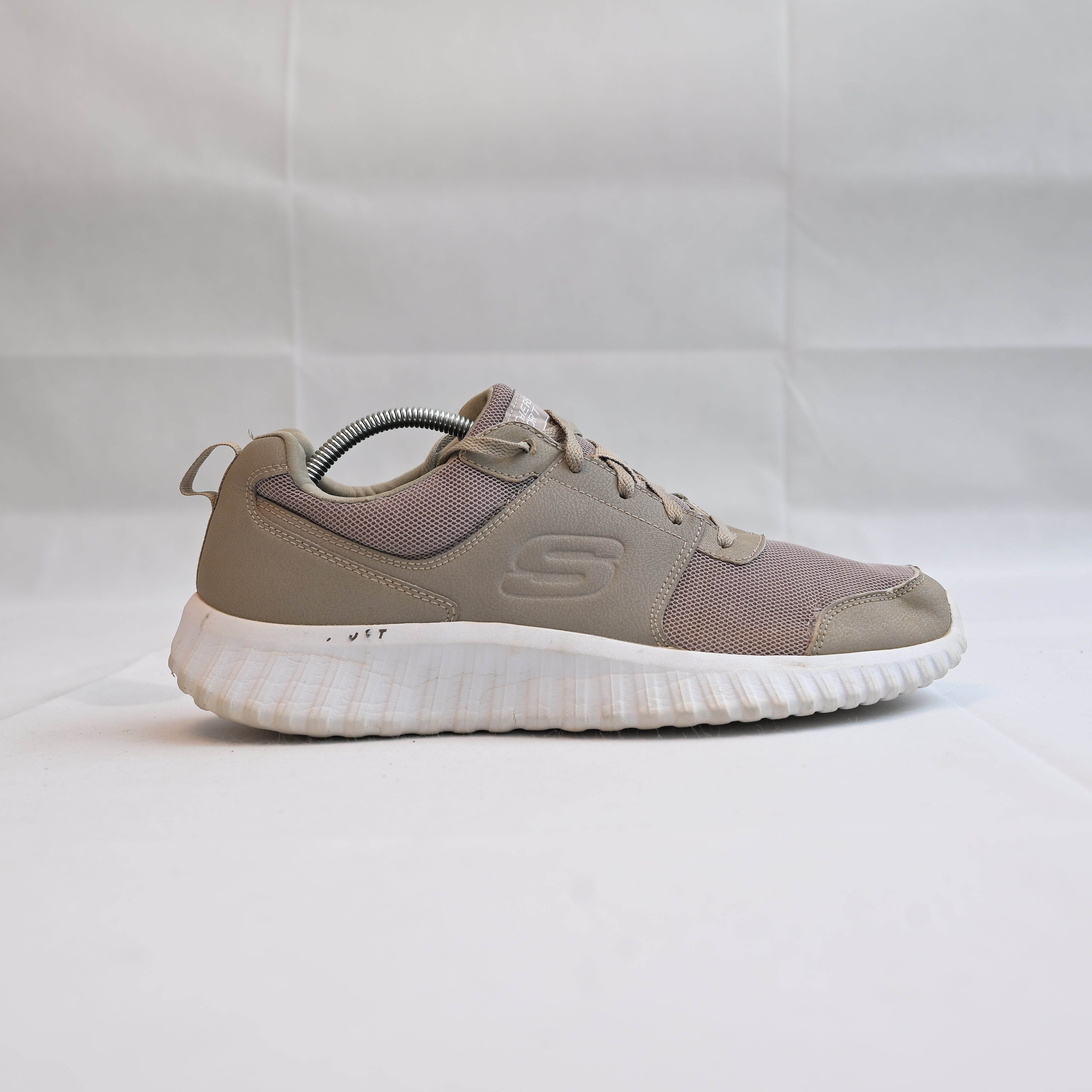 Skechers sports relaxed fit, leather, textile and man made upper