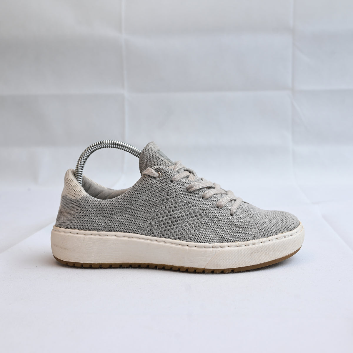 Soft Womens snakers Waylyn knit lace Trainers Grey Fashion Shoes