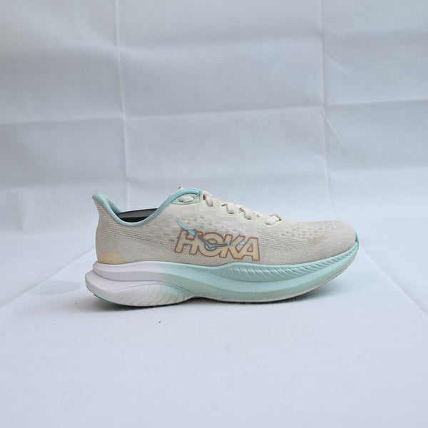 Hoka One One Mach 6 Running Shoes Training Sneakers White Blue